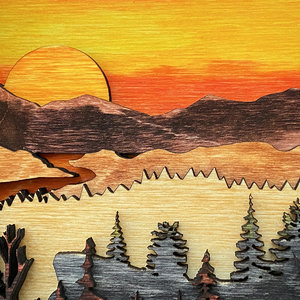 "River at Sunset"